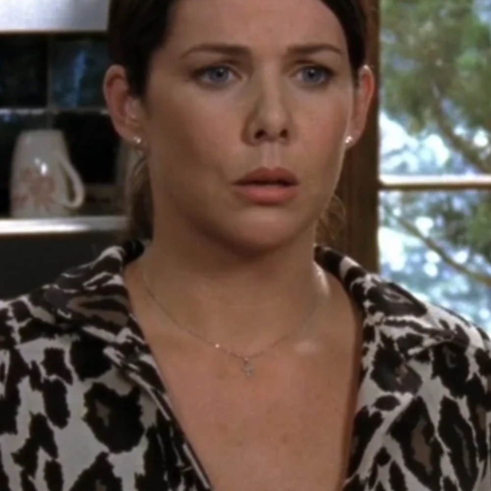 ASO Gilmore Girls Diane von Furstenberg Animal Print Blazer